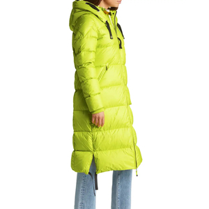 Servicio OEM, Chaqueta de Invierno Larga para Mujer, Chaqueta Acolchada Transpirable, Abrigo Sólido con Capucha Cómoda, Alta Calidad, Venta al por Mayor, Moda - Product Image 4