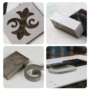 Ventes chaudes, découpeuse à jet d'eau en marbre, métal, verre, porcelaine, AC 5 axes, -WJ, machine de découpe CNC à jet d'eau - Product Image 5