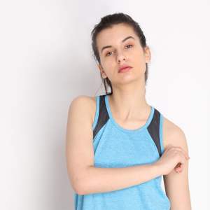 Camiseta sin mangas de gimnasio para mujer de alta calidad, transpirable y cómoda para yoga, correr y hacer ejercicio, ideal para ropa activa - Product Image 1