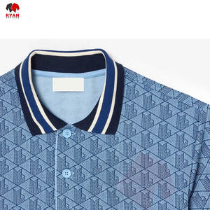 Polo Casual para Hombre, Tela Suave y Transpirable, Fabricación OEM y ODM, Precio al por Mayor, Color Personalizado, Tallas Grandes - Product Image 2