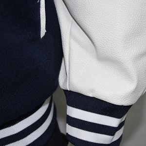 Custom Wholesale Blank Bulk Plain Unisex <b>Black</b> <b>Men</b> Women College Versity <b>Jacket</b> <b>Fleece</b> Baseball Letterman Varsity <b>Jackets</b> - Product Image 4