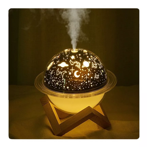Lampe humidificateur d'air Lune Étoile Saturne Planète 3D - Product Image 3