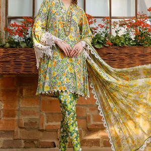 ชุดเดรสผู้หญิงสไตล์ซาลวาร์ Kameez จากปากีสถานที่หรูหราใหม่ - Product Image 4