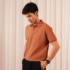 Camisetas Polo personalizadas para hombre OEM a medida 100% algodón de manga corta antiarrugas transpirable Elegante ropa de oficina e informal - Product Image 6