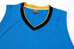 Venta caliente cómodo nuevo diseño de baloncesto de manga corta Jersey con pantalones cortos de impresión uniformes de baloncesto - Product Image 5