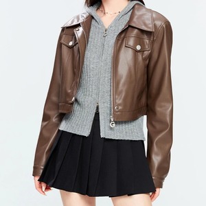 Vente en gros sur mesure Veste à franges cloutée avec détail ouvert sur le devant Veste à bordure à glands de couleur unie pour femmes Veste Cow Boy - Product Image 5