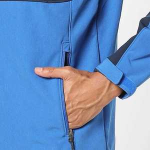 แจ็กเก็ตซอฟต์เชลล์มีซิปด้านหน้าสำหรับผลิตจากโรงงาน - Product Image 5