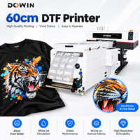 Imprimante DTF DOWIN 702 rouleau à rouleau, largeur d'impression 600 mm, haute reproduction des couleurs pour l'impression sur T-shirts, vêtements, chapeaux et sacs