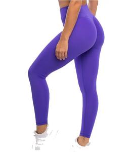 Mallas de compresión de cintura alta para mujer, pantalones deportivos de secado rápido para gimnasio, Fitness, correr, Jogger, pantalones de entrenamiento de Yoga, pantalones largos - Product Image 1