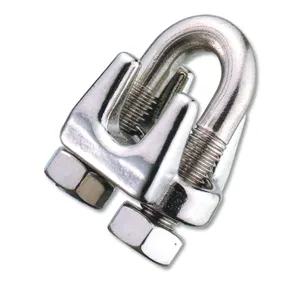 Aço inoxidável S316 Wire Rope Clip/Clamp U Bolt Fastener