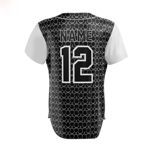 Jersey de béisbol de poliéster de nuevo estilo personalizado, ropa deportiva de alta calidad con uniformes lisos de ajuste regular - Product Image 3