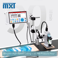 Imprimante jet d'encre industrielle intelligente TIJ haute résolution avec tête d'impression XP600 pour emballages souples, boîtes, bouteilles, sacs et dates d'expiration