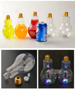 Bouteilles de jus en plastique PET transparent jetables de 8 oz, 12 oz, 16 oz, avec bouchon à vis pour l'impression d'écran, pour les grossistes en boissons - Product Image 3