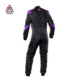 Trajes de Carreras de Karts Transpirables Personalizados de Talla Grande para Hombres, Mujeres y Adultos |   Ropa Deportiva de Nailon/Algodón para Todas las Temporadas - Product Image 2