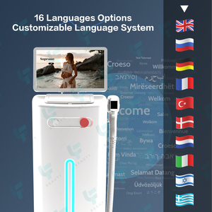 Mesin Penghilang Bulu <span class=keywords><strong>Laser</strong></span> Titanium Upgrade 3 Gelombang 755 808 1064nm Peralatan Penghilang Bulu <span class=keywords><strong>Laser</strong></span> Diode Dengan Fungsi Disinfeksi - Product Image 5