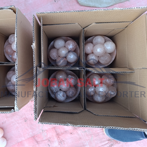 Offre Spéciale bol de lampe de sel de mer de roche naturelle de l'Himalaya avec 6 boules de massage au sel chauffées - Product Image 4