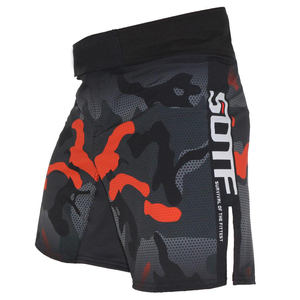 Vêtements de fitness par sublimation pour jeunes adultes Short de boxe Jiu Jitsu Bjj Fight Mma ShortsMMA Vale Tudo Gym Shorts - Product Image 1