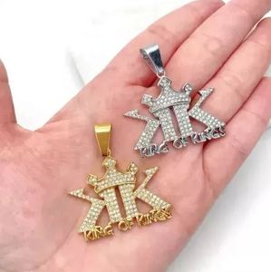 Personnalisé 14K Jaune Plaqué Or 3pc Taille Véritable Moissanite Fine Pendentif Bijoux En Argent Sterling Diamant Charme pour les Fêtes - Product Image 4
