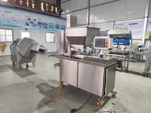 Machine automatique de fabrication de galettes de viande, de burgers et de nuggets de poulet, étanche, à faible MOQ et aux normes d'hygiène élevées - Product Image 4