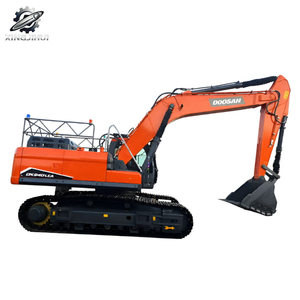 Excavadora Usada Doosan DX340 de 34 Toneladas con Cucharón de 1.5m³, Marca Coreana Original, Excavadora de Construcción Grande sobre Orugas, Bajo Número de Horas, Certificación CE - Product Image 1