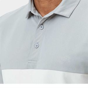 Polo à manches courtes solide personnalisé pour hommes qualité supérieure confortable évacuation de l'humidité style décontracté vente en gros usine - Product Image 6