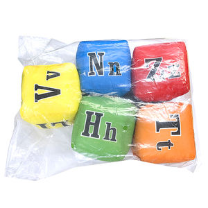 ถุงพลาสติกมีตัวอักษรนุ่ม6หน้าหลากสี5ชิ้น - Product Image 6