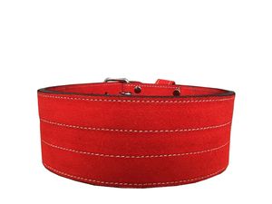 เข็มขัดหนังวัวปรับได้อุปกรณ์ยกน้ำหนักสำหรับยิมเข็มขัดยกน้ำหนักปรับได้สำหรับทุกเพศ - Product Image 4