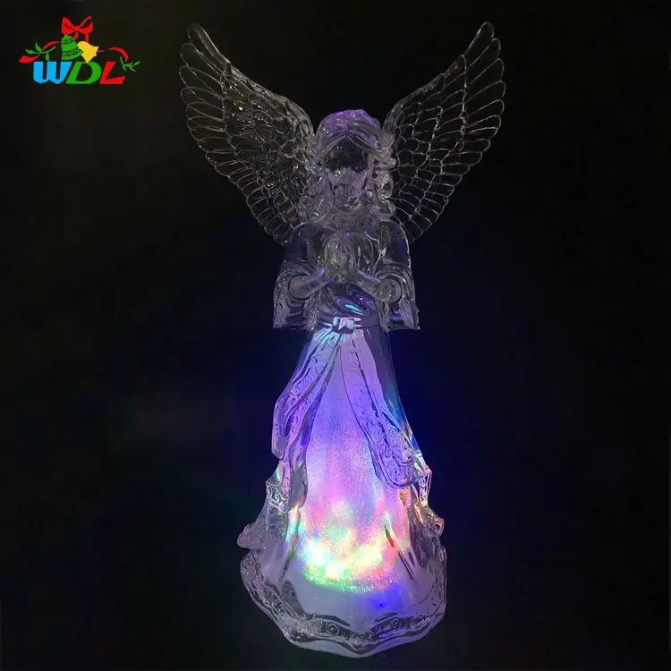 Hot Sale Popular Colorful Angel Christmas Ornaments For Home Office Shop Hotel Indoor Ddecor