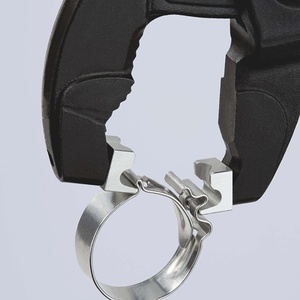 For KNIPEX Hose <b>Clamp</b> Pliers 250 mm Grey Atramentized Head with Plastic Coating - Product Image 5