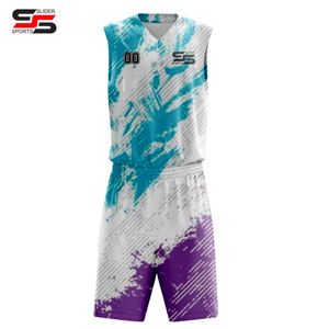 Kit de basket-ball personnalisé de haute qualité pour hommes, ensemble d'uniformes, vêtements de sport de club d'équipe de style dernier cri, uniforme de basket-ball pour hommes - Product Image 1