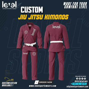 Lucha profesional entrenamiento de artes marciales 2025 Kimono personalizado Jiu Jitsu uniforme superventas Gis Karate Suit - Product Image 2