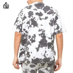 Conjunto de Verano para Hombre, Dos Piezas, Camiseta y Pantalones Cortos con Lavado Ácido, Poliéster/Algodón, Transpirable, Tallas Grandes, Logotipo Personalizado - Product Image 5