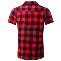 Chemises pour hommes, style vintage, en flanelle, col boutonné, fermeture éclair sur le devant, coupe ajustée décontractée, manches courtes, chemise hawaïenne, séchage rapide, respirante