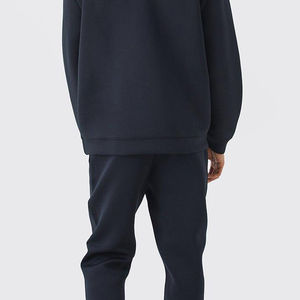 2025 chándales de algodón 100% de alta calidad para hombre, ropa deportiva de lana personalizada, chándal liso, chándal de gran tamaño - Product Image 3