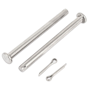 สลักนิรภัยอุตสาหกรรมสแตนเลส หลายขนาด รุ่น Clevis Pin M10 หรือแบบกำหนดเอง - Product Image 1