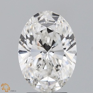 IGI Oval Cut 3,2 CT Lab Grown Diamond Loose para anillo F Color VS1 Clarity Lab Diamond Eco Friendly Diamond Loose para ella - Product Image 1