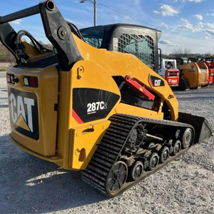 2023 for CAT 287C2 Mini Skid <b>Steer</b> Loader with New Tracks 84 Smooth Bucket 4 Ton Rated Load Core Motor Components Used - Product Image 2