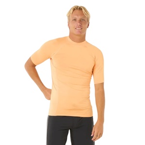 Men Beach Swim T Shirt Polyester Spandex Quick Dry UV Protection Stretch Rash Guard Lightweight <b>Surf</b> Wear Slim Fit Streetwear - Product Image 1