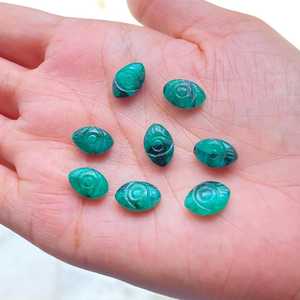 Gemme naturelle d'oeil d'émeraude pour la fabrication de bijoux en vrac pierre précieuse de guérison collier de perles Bracelet bijoux pierres précieuses au prix de gros - Product Image 2