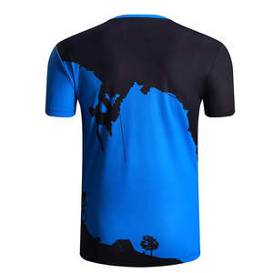 Alta calidad por encargo Hombre Ropa Casual sublimación impresa \ nuevo diseño camiseta hombres precio al por mayor O cuello camisas - Product Image 3