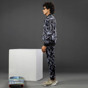 Chándal Sublimado de Marca Privada, Fabricación OEM, Personalizado, Informal, Sólido, Elegante, Ropa Urbana, Tejido Suave, Secado Rápido, a la Moda - Product Image 3