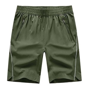 กางเกงวิ่งขาสั้นสำหรับผู้ชาย,กางเกงวิ่งยิมแบบแห้งเร็วกระเป๋ามีซิปสำหรับกีฬากลางแจ้ง - Product Image 1