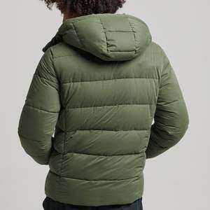 Chaqueta Acolchada con Capucha para Hombre, Hecha a Medida, Grosor Estándar |   Ropa de Calle de Invierno Impermeable, Transpirable y Ecológica de Algodón - Product Image 2