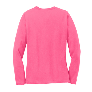 Nuevo diseño personalizado Logotipo de manga larga camisas de las mujeres/Top Trending verano Casual Wear mujeres camisetas de manga larga OEM - Product Image 6