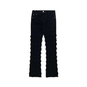 Jeans de Mezclilla para Hombre OEM, 100% Algodón, Corte Recto Holgado, Lavado Vintage, Alta Calidad, Transpirables, Casuales, para Invierno, Venta al Por Mayor - Product Image 3