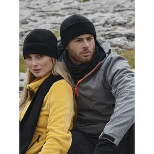Sustainable Recycled Fleece Cuffed <b>Beanie</b> Eco-Friendly Promotional Hats & Caps - Product Image 3