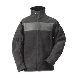 PROTEXA INDUSTRIES Veste de soudage respirante et résistante aux flammes Vêtements de travail en cuir fendu de vache Anti-chaleur industrielle - Product Image 2