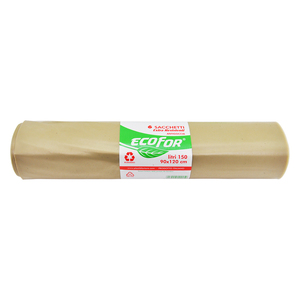 Sacchi in Polietilene Urban Clean 'Extra Resistenti' 90 x 120 cm Confezione da 6 Pezzi - Ltr.150 Ambra - Product Image 1