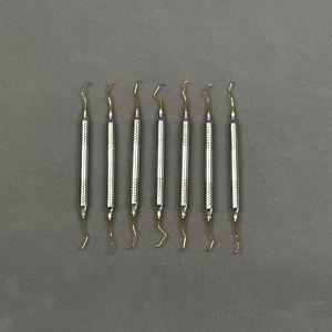 Instrumento Dental de un Solo Extremo, Herramienta de Limpieza Dental, Raspador Periodontal Gracey, Curetas Óseas, Exploradores, Raspadores 2026 - Product Image 6