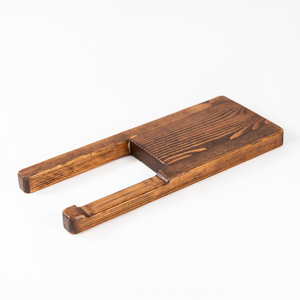 Porte-papier hygiénique mural en bois de qualité supérieure moderne avec étagère de rangement pour hôtels - Product Image 5